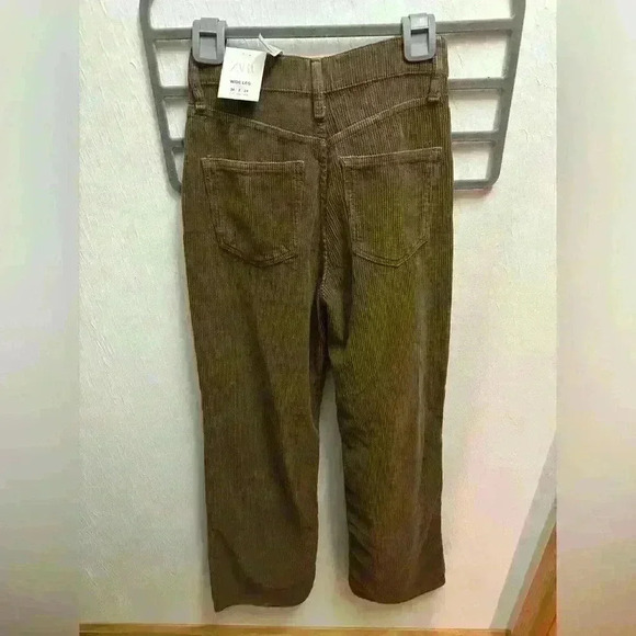 Zara wide leg corduroy pants - Picture 3 of 4